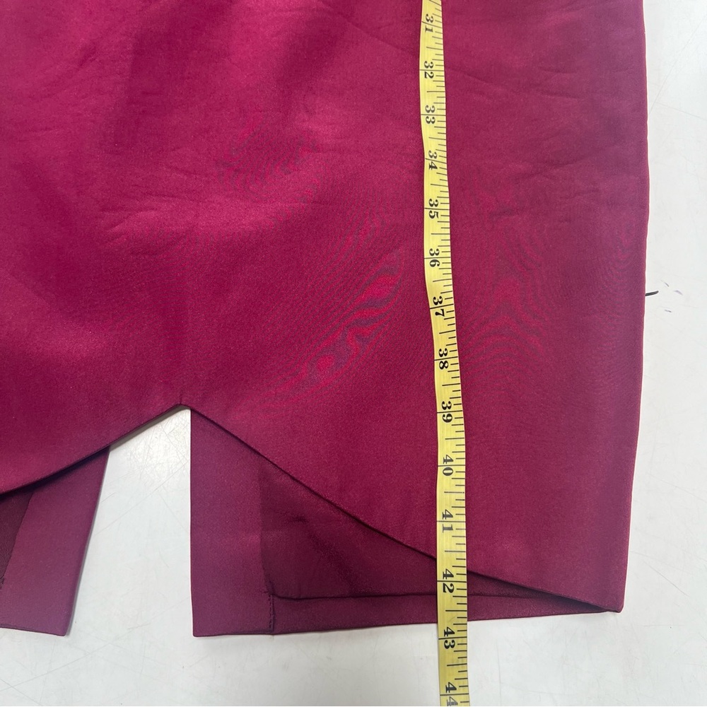 stylestalker women’s burgundy rhythm midi dress S NWT L107-40 - Picture 5 of 8